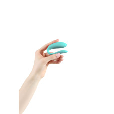Вибратор с эргономичной формой и управлением, бирюзовый We-Vibe Sync Lite Aqua