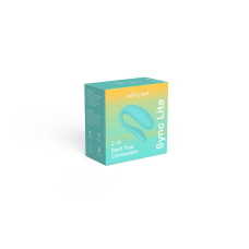 Вибратор с эргономичной формой и управлением, бирюзовый We-Vibe Sync Lite Aqua