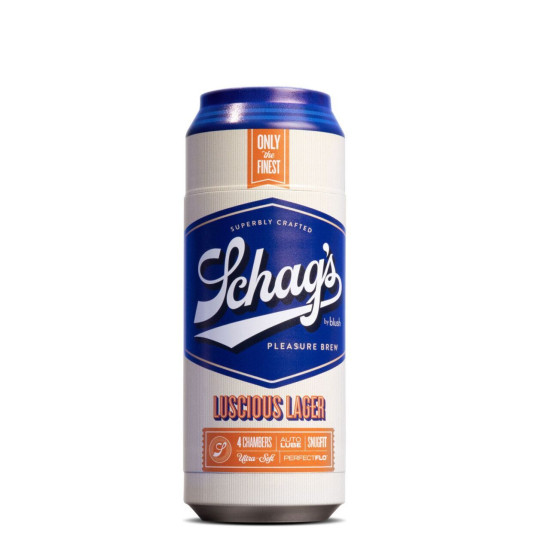 Полупрозрачный мастурбатор в виде пивного бокала Schag’s by Blush Luscious Lager Masturbator Frosted