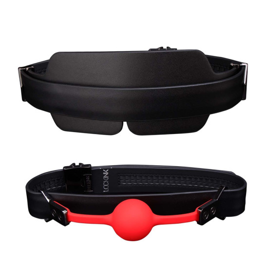 БДСМ-набір, чорний Lockink Moonlight Treasure Chest Black Set