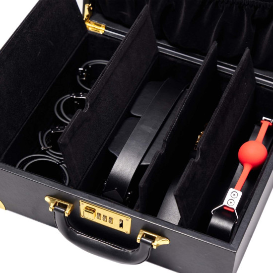 БДСМ-набір, чорний Lockink Moonlight Treasure Chest Black Set