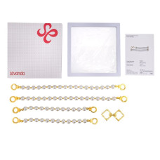 Перлинні наручники і поножі для сексу Lockink Pearl Handcuffs & Anklecuffs