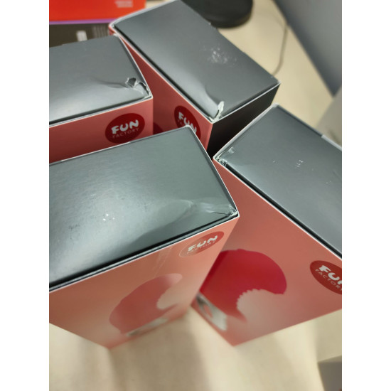 Вібратор для точки G, червоний Fun Factory Tiger india red (зім'ята упаковка)
