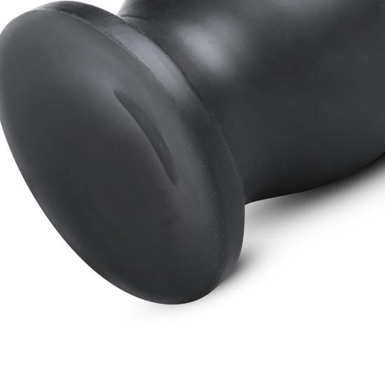 Анальная пробка для фистинга, черная BUTTR Yellow Dog Butt Plug