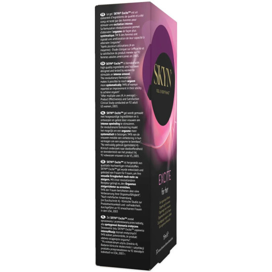 Возбуждающий гель для женщин SKYN Excite for her, 15 ml