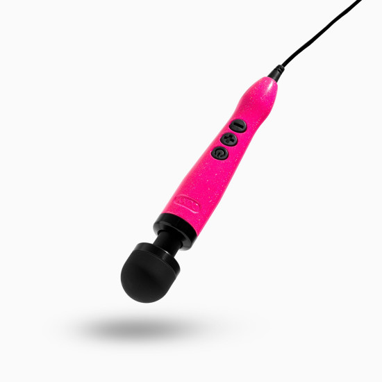 Вібромасажер, металевий корпус, дуже потужний, живлення 220 В Doxy Die Cast 3 Hot Pink