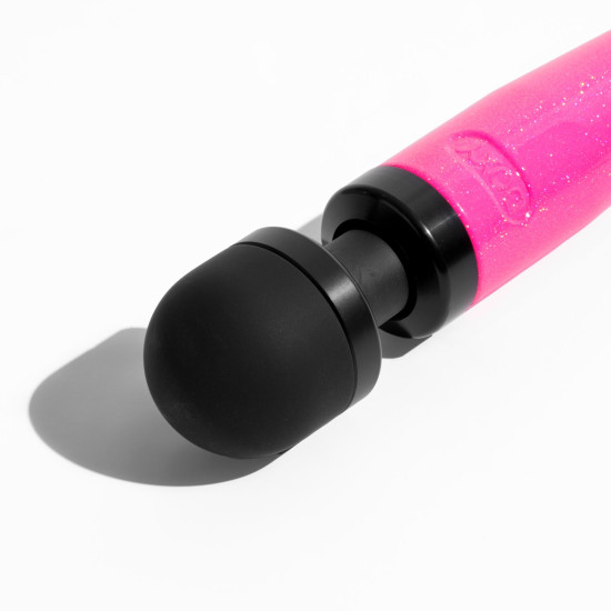 Вібромасажер, металевий корпус, дуже потужний, живлення 220 В Doxy Die Cast 3 Hot Pink