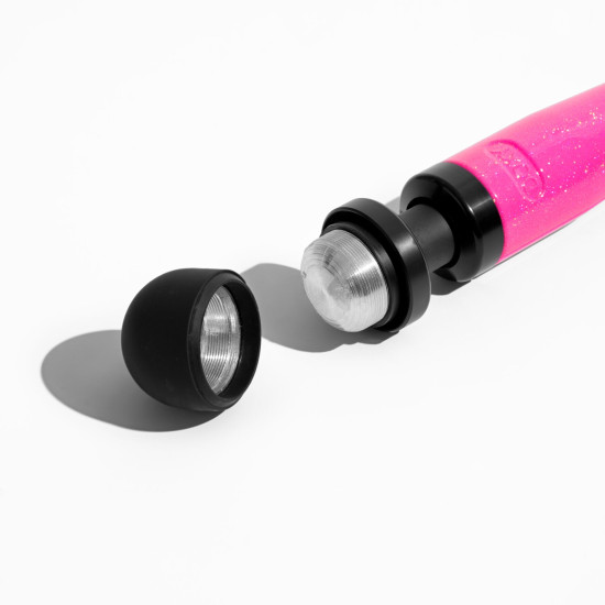Вібромасажер, металевий корпус, дуже потужний, живлення 220 В Doxy Die Cast 3 Hot Pink