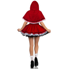 Костюм Красной Шапочки (топ и юбка) Leg Avenue Flirty Miss Red Top And Skirt, L
