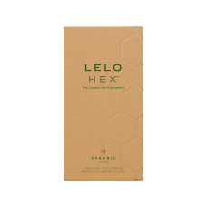 Тонкі та суперміцні презервативи, 12 шт Lelo Hex Condoms Organic 12 Pack