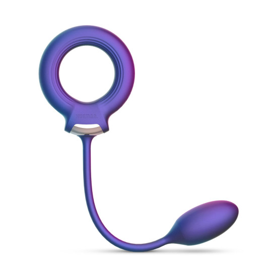 Ерекційне віброкільце з віброяйцем Hueman Eclipse Anal Vibrator