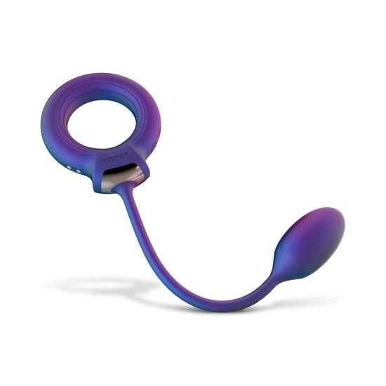 Ерекційне віброкільце з віброяйцем Hueman Eclipse Anal Vibrator
