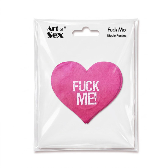 Пестис-сердечки, розовый Art of Sex - Fuck me