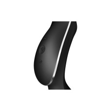 Вакуумный стимулятор с вибрацией, черный Satisfyer Curvy Trinity 2 Black