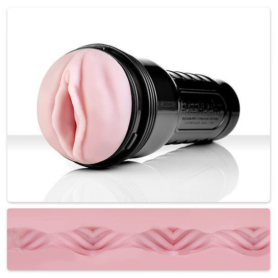 Мастурбатор-вагина с нежным реалистичным рельефом Fleshlight Pink Lady Vortex