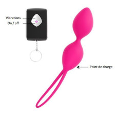Вагинальные шарики, диаметр 3,5 см, вес 91 г, розовые Dorcel Divine Balls
