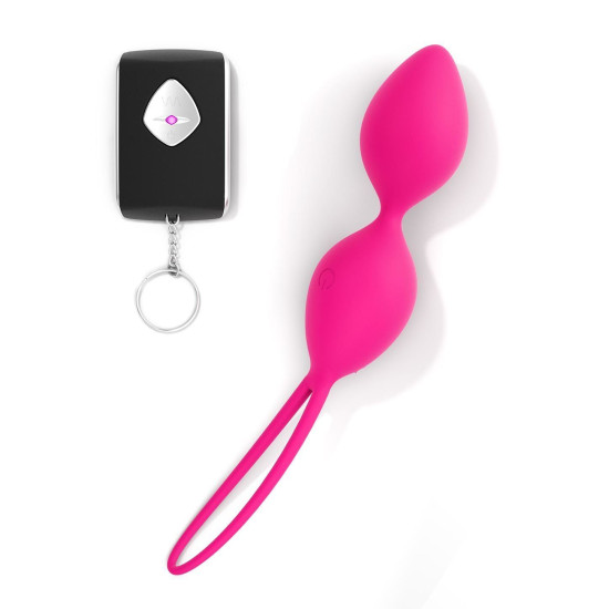 Вагінальні кульки, діаметр 3,5 см, вага 91 г, рожеві Dorcel Divine Balls
