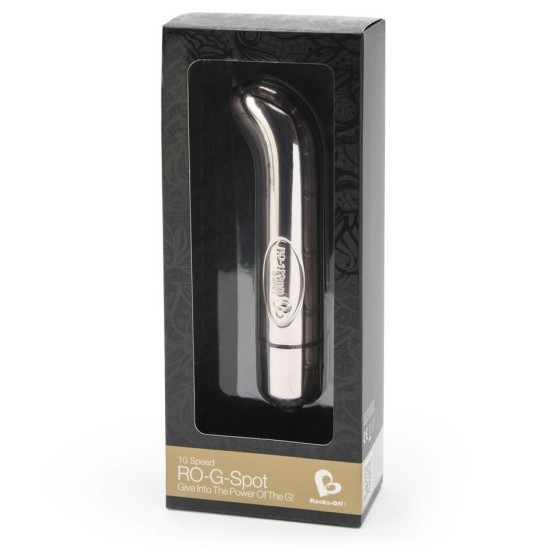 Вібратор для точки G кольору рожевого золота Rocks Off RO G-Spot 10 Rose Gold