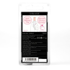 Вібратор-помада сірого кольору Iroha Stick Grey