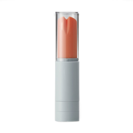 Вібратор-помада сірого кольору Iroha Stick Grey