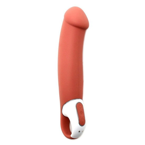 Вібратор потужний з гнучким стволом, литий силікон Satisfyer Vibes Master