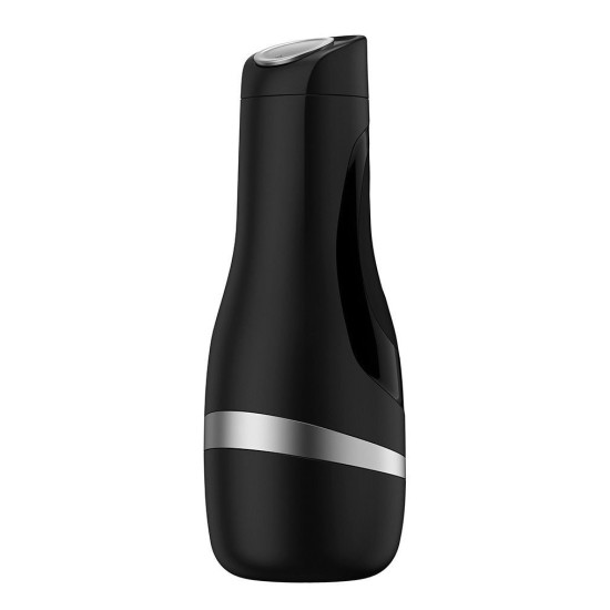 Мастурбатор с нежным материалом и удобным корпусом Satisfyer Men Classic Silver