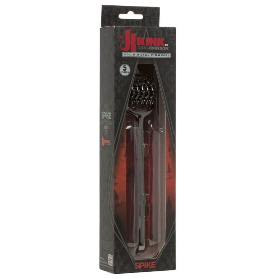 Игольчатое колесо Вартенберга с 5 рядами зубцов Doc Johnson Kink Spike Solid Metal Pinwheel 5 W