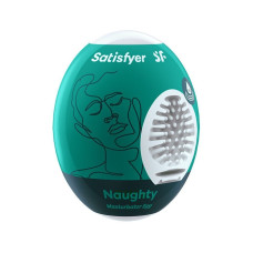 Мастурбатор-яйце одноразовий з лубрикантом Naughty Satisfyer Egg Naughty