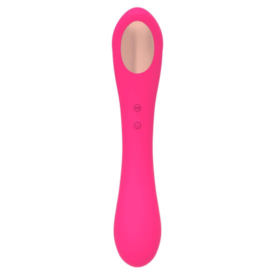 Вібратор і вакуумний кліторальний стимулятор, малиновий Alive New Midnight Quiver MagentaPink