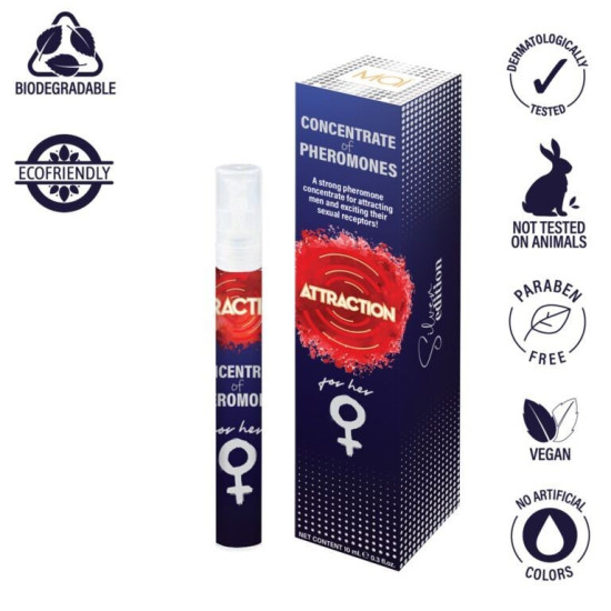 Феромони для чоловіків CONCENTRATED PHEROMONES FOR HER ATTRACTION, 10 мл