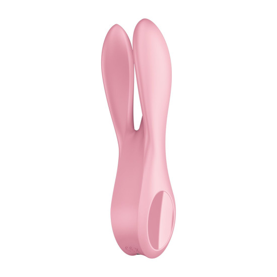 Кліторальний вібратор, рожевий Satisfyer Threesome 1 Pink