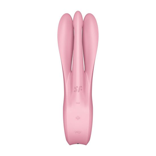 Кліторальний вібратор, рожевий Satisfyer Threesome 1 Pink