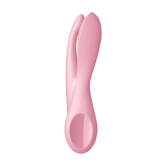 Кліторальний вібратор, рожевий Satisfyer Threesome 1 Pink