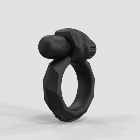 Эрекционное кольцо с вибрацией, черное, диаметр 45 мм Bathmate Maximus Vibe 45mm