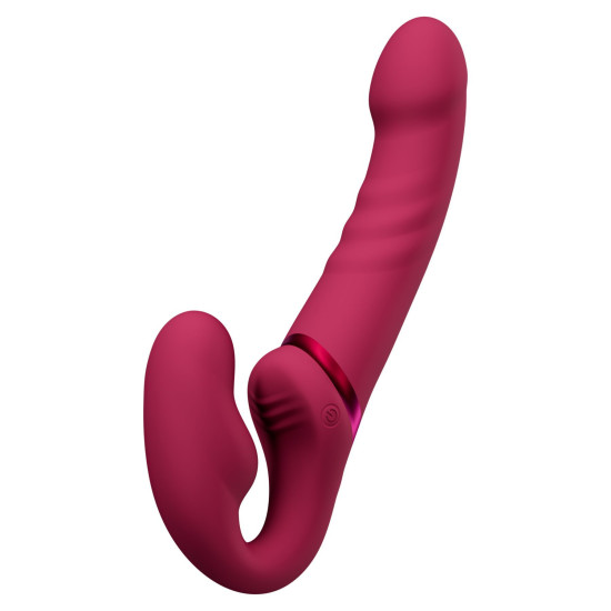Безремневой смарт страпон с 3 моторами, Lovense Lapis Vibrating Strapless Strap-On