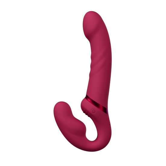Безремневой смарт страпон с 3 моторами, Lovense Lapis Vibrating Strapless Strap-On