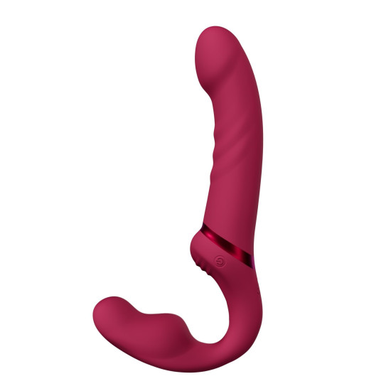 Безремневой смарт страпон с 3 моторами, Lovense Lapis Vibrating Strapless Strap-On