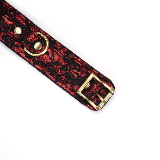 Нашийник із повідцем Liebe Seele Victorian Garden Collar with Leash