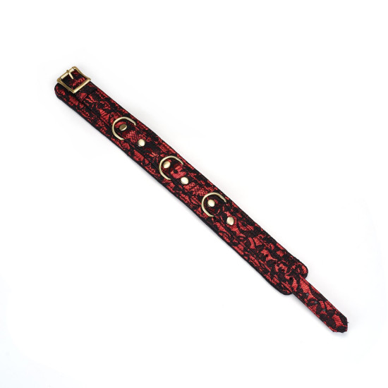 Нашийник із повідцем Liebe Seele Victorian Garden Collar with Leash
