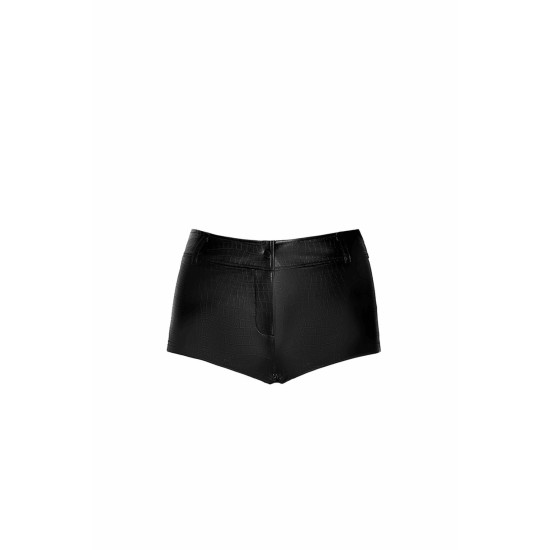 Шортики з принтом крокодила і мокрим ефектом Noir Handmade F318 Wild Crocodile Printed Wetlook Shorts, 3XL