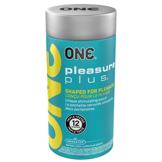 Презервативы в подарочной упаковке ONE Pleasure Plus, 12 шт