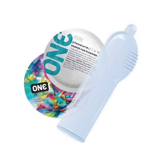 Презервативы в подарочной упаковке ONE Pleasure Plus, 12 шт