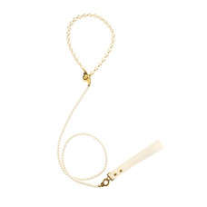 Нашийник з повідцем, перловий Lockink Pearl Collar & Leash Set