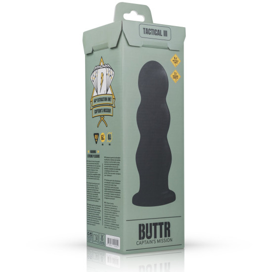Анальна пробка BUTTR Tactical III Butt Plug