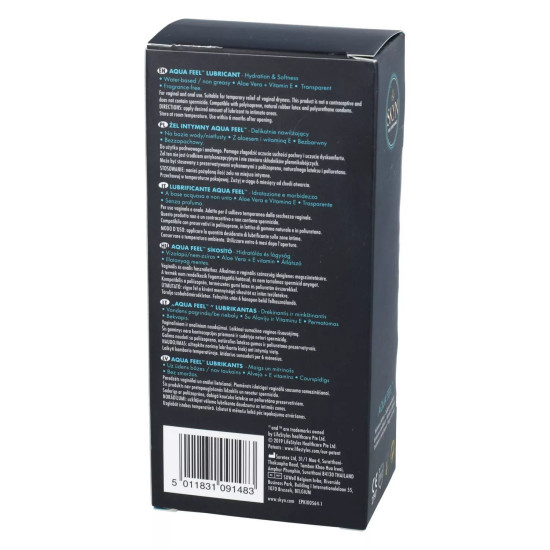 Лубрикант на водній основі SKYN Aqua Feel, 80 ml